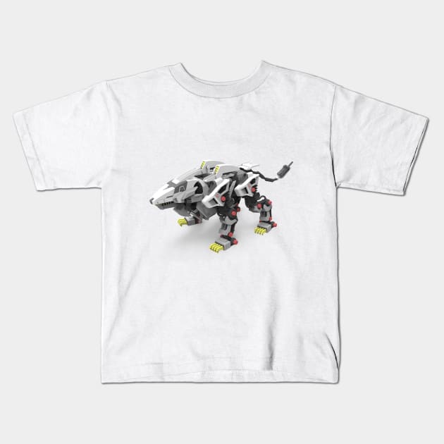 LIGER ZERO Kids T-Shirt by gblackid